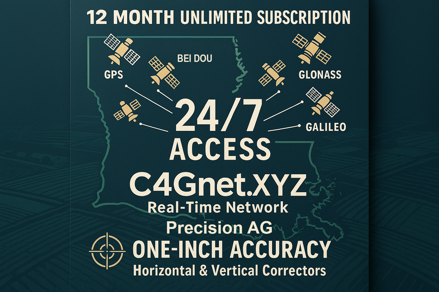 Unlimited RTN - AG GNSS: 1 year (single payment)